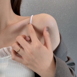 【真金电镀】韩国小众时尚个性ins潮食指锆石网红简约冷淡风戒指