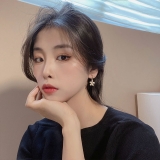 【真金电镀】韩国高级感轻奢花朵新款东大门小众气质网红耳扣耳饰女