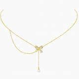 蝴蝶结系列项链女夏仙气轻奢小众简约气质吊坠锁骨颈链