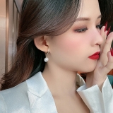 【真金电镀单支装】韩国网红珍珠时尚复古简约气质耳夹耳饰女