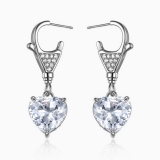  韩国小众设计师款爱心个性简约百搭气质时尚耳钉耳饰女