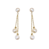  韩国流苏长款珍珠轻奢高级感女夏天2022新款气质网红耳钉耳饰