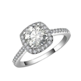 韩国ins潮时尚微镶锆石简约超闪大气可调节戒子