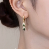 韩国锆石高级感时尚气质耳扣耳饰