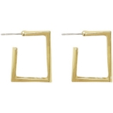  韩国金属几何2022年新款潮气质小众设计感简约冷淡风耳钉耳饰