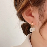  韩国2022年新款小众设计感高级网红耳钉耳饰
