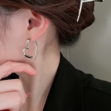 @特价韩国爱心小众时尚简约轻奢高级设计感耳钉耳饰