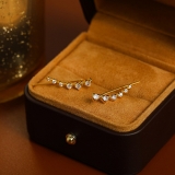 【真金电镀】韩国气质温柔大小渐变爱心轻奢小众高级设计感耳挂【环保】