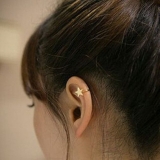韩国五角星星时尚轻奢气质高级设计感无耳洞耳夹【一只装】