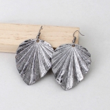 亚马逊ebay个性树叶造型耳环欧美新款流行饰品
