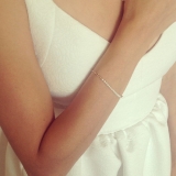 韩国简约欧美珍珠链条百搭轻奢小众高级设计感手链手饰