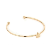 韩国简约个性时尚满钻星星月亮几何开口轻奢小众气质手镯手链