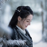 与君初相识纪云禾同款耳饰热巴珍珠复古风小众设计感耳环驭鲛记