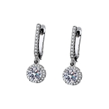 @特价【真金电镀】韩国精致镶钻百搭轻奢气质小众高级设计感耳扣耳饰【环保】