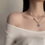 欧美复古立体小象吉祥项链ins冷淡风个性百搭嘻哈项饰女