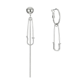 长款耳钉女流苏耳环日韩潮耳坠耳饰个性趣味别针耳圈冷淡风时尚酷