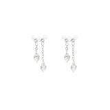 珍珠爱心轻奢小众复古耳环女气质高级感珍珠耳钉网红简约设计耳饰