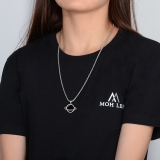 @特价镂空星球项链ins土星吊坠宇宙百搭潮嘻哈蹦迪毛卫衣简约男女配饰