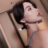 韩国高级感耳环法式浪漫水滴水晶耳坠简约气质女百搭微镶锆石耳饰