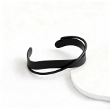 欧美ins搭配金属质感交叉不规则线条扭曲个性几何光面手镯现货