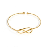 欧美跨境复古简约链条手链时尚混搭开口手镯手饰叠戴风组合批发