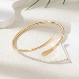 热销欧美跨境朋克风夸张臂镯手镯镂空个性手镯ins合金手环手镯女