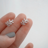 跨境热销新款 简约树叶耳骨夹无耳洞耳夹可调节超仙性感耳饰【单只】