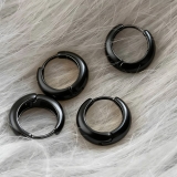 【真金电镀】 韩国精致气质小巧小简约冷淡风睡觉免摘耳钉耳扣式女