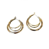 小众独特多层圈圈耳环女2026新款爆款潮轻奢高级感显气质耳圈耳饰