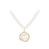 轻奢施家珍珠项链2026新款爆款设计高级感毛衣链时尚百搭秋冬颈链